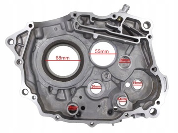 КАННЕР ПРАВЫЙ БЕНЗЕР ASTON 125 СЕРЕБРЯНЫЙ