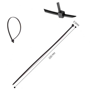 КАБЕЛЬНЫЕ СВЯЗКИ МОЛНИИ ЗАГЛУШКИ ПРОЧНЫЕ ПРОЧНЫЕ 100x2,5