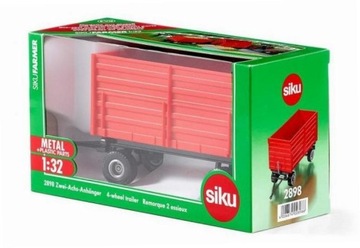 Siku Farmer - Przyczepa dwuosiowa S2898