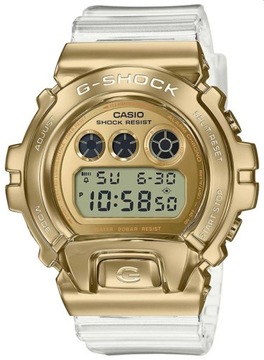 CYFROWY MĘSKI G-SHOCK GM-6900SG-9ER GOLD STEEL