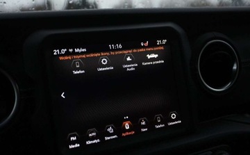Jeep Gladiator Gladiator JT Seria 0 3.0 V6 MultiJet 264KM 2022 Jeep Gladiator 3.0 V6 MultiJet Overland aut Najbogatszy Od Reki FVat Zadba, zdjęcie 21