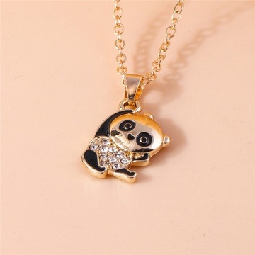 Fashion Crystal Turtle Necklaces Gold Color