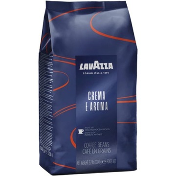 Кофе Lavazza Crema e Aroma Blue 1кг в зернах