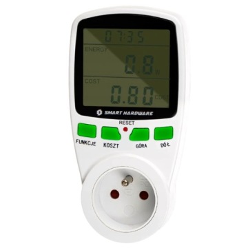 ВАТМЕТР ПОТРЕБЛЕНИЯ ЭЛЕКТРОЭНЕРГИИ, ЖК-СЧЕТЧИК