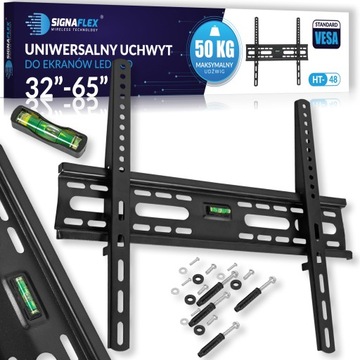 UNIWERSALNY MOCNY UCHWYT DO TELEWIZORA WIESZAK TV MONITORA 32-65