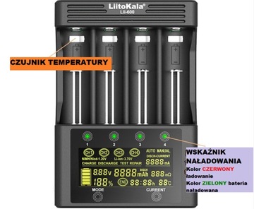 Зарядное устройство LiitoKala Lii-600 новее Lii-500S НОВОЕ