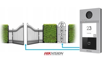 Комплект видеодомофона Hikvision DS-KIS604-S(C) / приложение