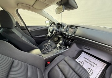 Mazda 6 III Kombi 2.2 SKYACTIV-D I-ELOOP 150KM 2015 Mazda 6 bezwypadekserwis aso1wlascicielorg lakierbiala perlajak nowa, zdjęcie 6