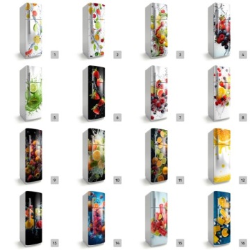 Магнитный коврик для холодильника Кофейные зерна на деревянном фоне 3D Сделано по мерке