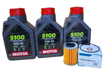 Zestaw olej MOTUL + filtr CF MOTO 520 C-FORCE 520