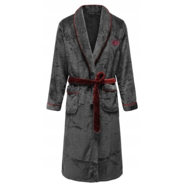 ТЕПЛЫЙ БАННЫЙ ХАЛАТ ROGER L ТОЛСТЫЙ, СУПЕР МЯГКИЙ