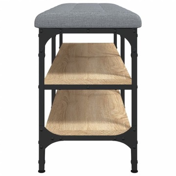 СКАМЬЯ ДЛЯ ОБУВИ SONOMA ДУБ 102X32X47CM