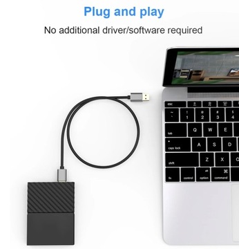 Кабельный разъем USB 3.0 A-папа для корпусов жестких дисков 3M