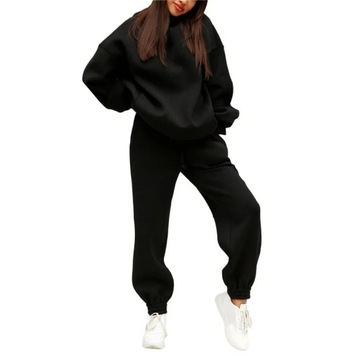 Autumn Winter Women Tracksuit Casual Fleecing Hood