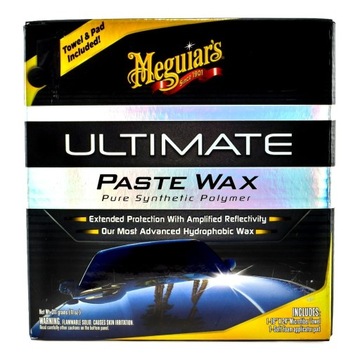 Meguiar's Ultimate Paste Wax Перманентный синтетический воск с аппликатором в банке