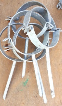 Haki obejmy do rynien Fi 110 mm