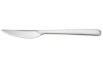 NÓŻ NOŻE PLASTIKOWE PRZEZROCZYSTE BEZBARWNE a50szt