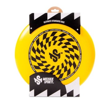 Frisbee Ultimate dysk do rzucania Miejskie Sporty żółty 175g