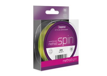 Żyłka Delphin Method Spin żółta fluo 150m 0,14mm