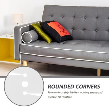 Мебельные диваны с тремя отверстиями, прозрачные