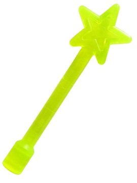LEGO - 6124, różdżka, trans-neon green