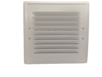 РЕШЕТКА ВЕНТИЛЯЦИОННАЯ МЕТАЛЛ, коричневая, 14х14 + ребра