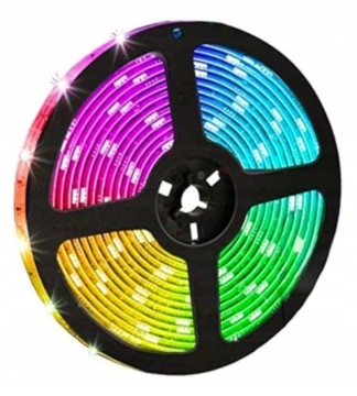 LISTWA LEDOWA 5M RGB KOLOROWA PILOT L7M05 TAŚMA 30