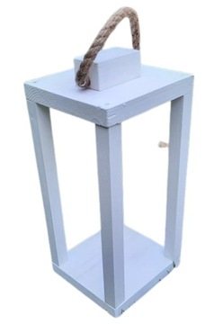 Drewniana latarnia/lampion lite drewno
