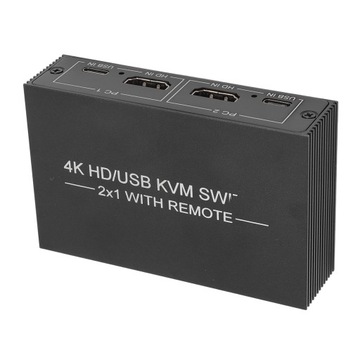 KVM-ПЕРЕКЛЮЧАТЕЛЬ HDMI-ПЕРЕКЛЮЧАТЕЛЬ 4XUSB 2 USB-КАБЕЛЬ