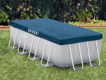 Intex 28039 - Тент для басейну прямокутний, PVC, синя, 450 x 220 см