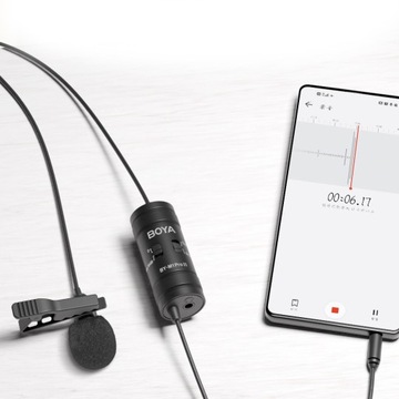 Петличный микрофон Boya BY-M1 Pro II для камеры