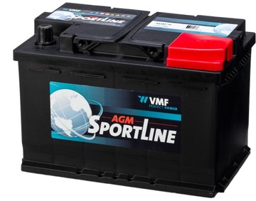 AKUMULATOR VMF SPORTLINE AGM VRLA 12V 70Ah 760A L3