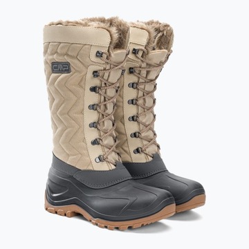 Śniegowce damskie CMP Nietos Snowboots beżowe 3Q47966 40 EU