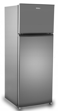 Двухдверный холодильник Vivax DD-207, ХОЛОДИЛЬНИК С МОРОЗИЛЬНОЙ КАМЕРОЙ 207SL, ВМЕСТИМОСТЬ