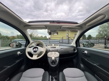 Fiat 500 II Seria 1 1.2 69KM 2013 Fiat 500 98tyśkm! 1WŁAŚCICIEL 1.2b Klima DACH PANORAMA Wersja COLLEZIONE!, zdjęcie 7