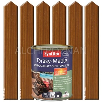 Olej zewnętrzny TARASY-MEBLE 0,75L TEK