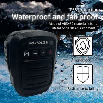 Ruayge Walkie Talkie PTT 1000 мАч Bluetooth аккумулятор