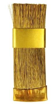 Szczotka metal do czyszczenia wierteł miękka 6cm