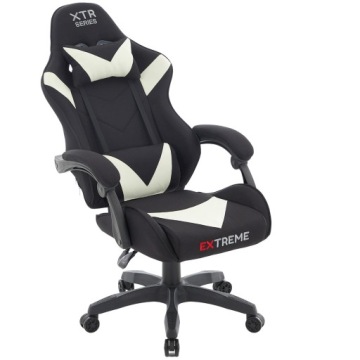 Herní křeslo Extreme Xtr Cream (Světlé, stylové křeslo pro hry a práci)