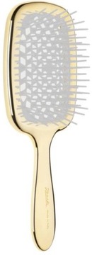 Szczotka do włosów JANEKE SUPERBRUSH złota biała 22cm
