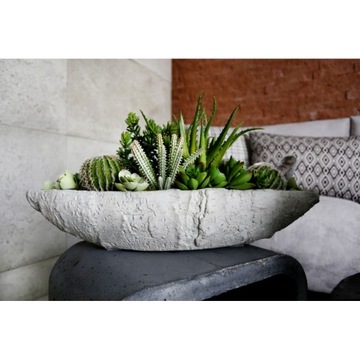 ДЕКОРАТИВНАЯ БЕТОННАЯ ЧАША ДЛЯ ФРУКТОВ, ПРОМЫШЛЕННАЯ