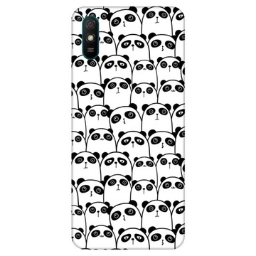 Etui na telefon Xiaomi Redmi 9A Pandy smieszne