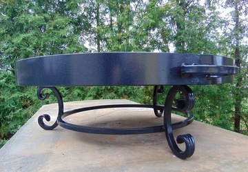 Trójnóg grill ogrodowy ogniskowy ruszt palenisko