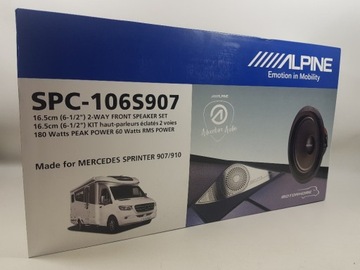 СПЕЦИАЛЬНЫЙ КОМПЛЕКТ ДЛЯ MERCEDES SPRINTER — ALPINE SPC-106S907 для 907 и 910