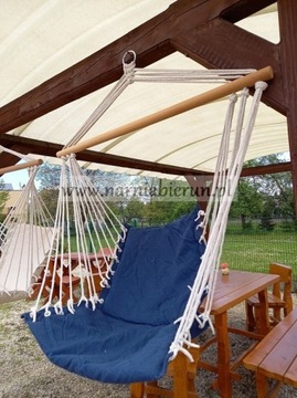 Fotel Wiszący Ogrodowy Bujany Huśtawka Kosz 3388 G