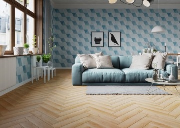 ПАНЕЛИ ПОЛА КАЛИФОРНИАНСКИЙ ДУБ ЕЛОЧКА 1,18 м2 AC6