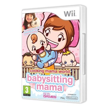 COOKING MAMA WORLD BABYSITTING MAMA NOWA Wii