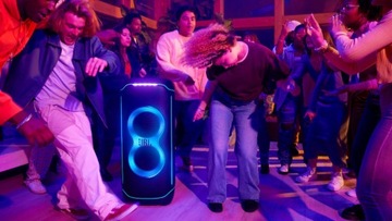 Głośnik przenośny JBL Partybox Ultimate czarny 1100 W