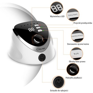 Набор фрез для ногтей + ПЫЛЕСБОРНИК Маникюр Педикюр