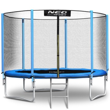 TRAMPOLINA OGRODOWA DLA DZIECI DRABINKA 183cm 6ft